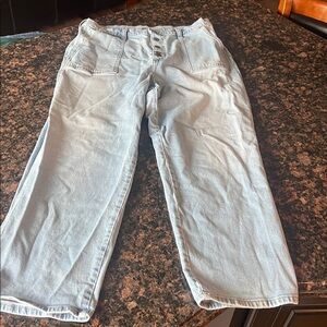 Universal Thread Light Blue Jeans butterfly size 14/32R